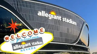 How To Tour Allegiant Stadium 2022 | Las Vegas | Fun Sizer