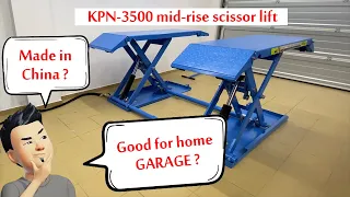 Best Car Scissor lift for home garage? unboxing and installation, modification and tweaks