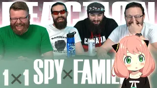 Spy x Family 1x1 REACTION!! "Operation Strix"
