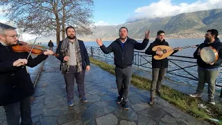 Κλαρίνα στη λίμνη Ιωαννίνων - Ηπειρώτικα τραγούδια- Κώστας Μήτσης - Kostas Mitsis live