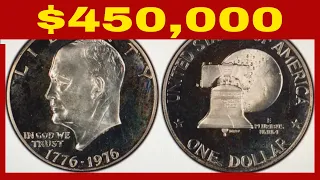 THE SINGLE RAREST 1976 EISENHOWER DOLLAR WORTH BIG MONEY!! RARE IKE DOLLARS TO LOOK FOR!