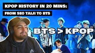 KPOP in 20 Minutes From SeoTaiji to BTS Reaction