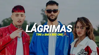 TINI, BM, Big One - Lágrimas | Crossover #4 || LETRA