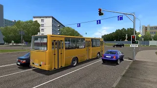 🚌 City Car Driving 1 5 7   Ikarus 260  Custom SOUND  DRIVE DAY  Thrustmaster T300