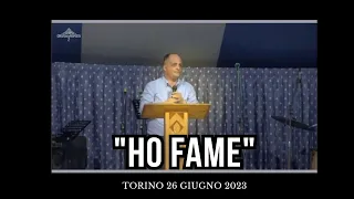 HO FAME | GENNARO CHIOCCA | Cristo è la risposta II Torino 26 Giugno 2023