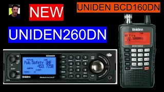 NEW -  UNIDEN 260DN & 160DN - DIGITAL ANALOGUE SCANNERS ANNOUNCED