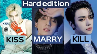 [Kpop game] KISS MARRY KILL MALE, HARD EDITION