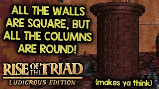 THE MAP OF TOO MANY PILLARS! | Rise of the Triad: Ludicrous Edition