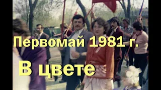 Старый Челябинск  Демонстрации  Первомай 1981 года  Фильм 6