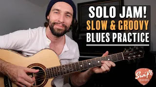 Slow & Groovy Blues Practice Routine | How to Mix Fingerstyle Licks & Rhythms!