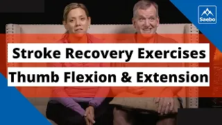 Best Stroke Recovery Passive Exercises - Thumb Flexion and Extension