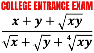 Learn How To Simplify The Radical Expression | College Entrance Question | Math Olympiad Training