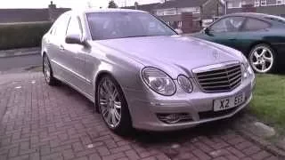 My Mercedes E Class Facelift W211 Sport CDI Tour & Walkaround 18" Alloys