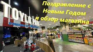 Поздравление с НГ и Рождеством Обзор магазина игрушек в Toylo Park