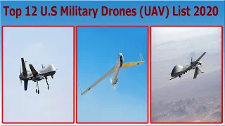 Top 12 U.S Military Drones (UAV) List