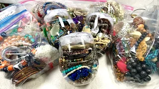 🏮Jewelry Jars! ❤️‍🩹 Craft & Wearable Lots! Sale & More! #jewelryunboxing