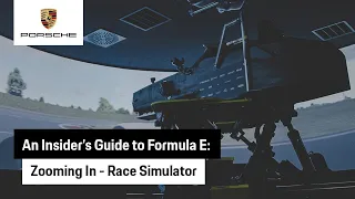 Zooming In: An insider’s guide to our Formula E Race Simulator  | TAG Heuer Porsche Formula E team