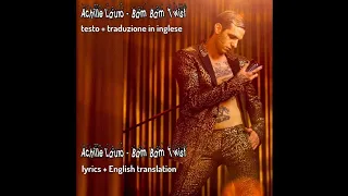 Achille Lauro - Bam Bam Twist (testo + traduzione in inglese)