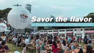 Live: Savor the flavor of Singapore's food at STREAT 2019新加坡美食有什么？看了让你口水直流