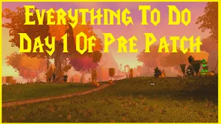 Classic WoW: Everything to do Day 1 of Pre Patch