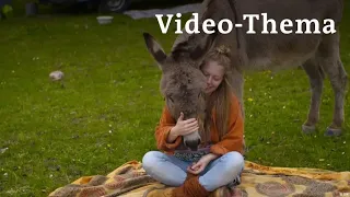 Deutsch lernen mit Videos | Mit dem Esel über die Alpen | mit deutschen Untertiteln