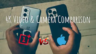 OnePlus 9 Pro vs iPhone 12 Pro Max - 4K Video, Extreme Low Light, and Camera Comparison