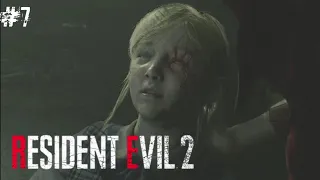 Sherry TERINFEKSI VIRUS... PART 7.... Resident Evil 2 Remake: Claire Redfield Playthrough