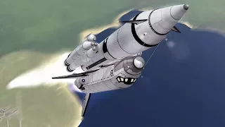 KSP: Flying a Space Shuttle!