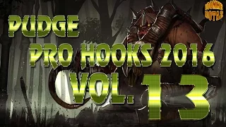 Dota 2 Pudge Pro Hooks 2016 - Weekly Hooks Vol-13