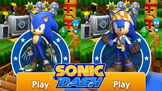 SONIC DASH Gameplay - BOSCAGE MAZE SONIC VS PIRATE SONIC