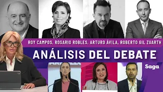 Así les fue a Xóchitl, Claudia y Maynez: Mesa de análisis del PRIMER DEBATE PRESIDENCIAL