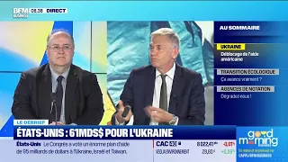 Le débrief de la matinale : États-Unis, 62 millions de dollars pour l'Ukraine