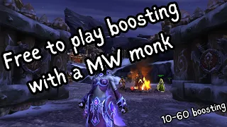 How to twink: Level 20 Mistweaver Monk 2024 (Free to Play)