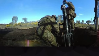 120 mm Mortar Live-Fire Mission!