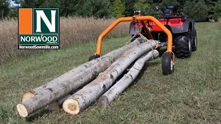 Norwood Log Skidding Arches & Winches – SkidWinch, SkidMate, SkidLite & LogHog – For ATVs & tractors