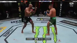 Gilbert Burns vs Kamaru Usman  Full Fight Highlits UFC 258 #ufcfighter #fighting