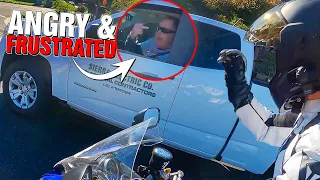 DANGEROUS DRIVER RAGES AT BIKERS | BIKERS vs STUPID & ANGRY PEOPLE 2022