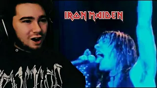 FIRST TIME! Hallowed Be Thy Name by Iron Maiden Reaction