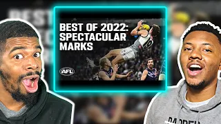 NFL FANS REACTS To Best of 2022: Spectacular marks | AFL