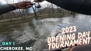 Cherokee's Annual Opening Day Trout fishing Tournament | 2023 Day 1