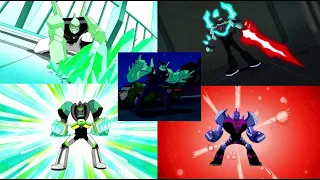 Ben 10: All DiamondHead/Crystalfist Transformations