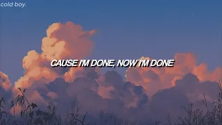 Mina Okabe - I'm Done | Cause I'm done, cause I'm done 😣 (Lyrics)