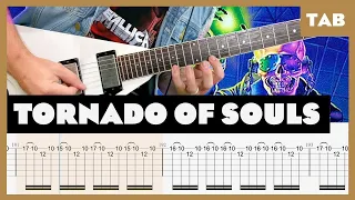 Megadeth - Tornado of Souls - Guitar Tab | Lesson | Cover | Tutorial