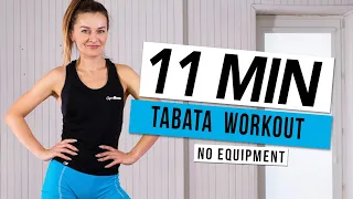 11 MIN EXTREME TABATA WORKOUT / No Equipment | Monika Kolakowska