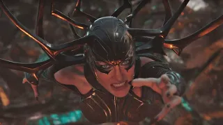 Hela vs Surtur - Fight Scene - Asgard destroyed || Thor Ragnarok Movie Clip