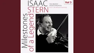 Violin Concerto No. 1 in G Minor, Op. 26: II. Adagio