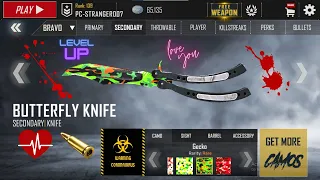 bullet force butterfly knife gameplay