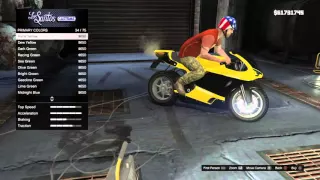 GTA 5 Pegassi Bati 801 Bike Customization