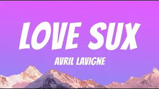 Avril Lavigne - Love Sux [ Lyrics Video ]