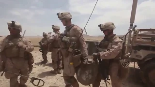 Marines hit Taliban | Taliban attack on US Army in Afghanistan